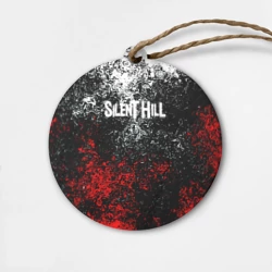 Деревянная игрушка круг Silenthill брызги красок