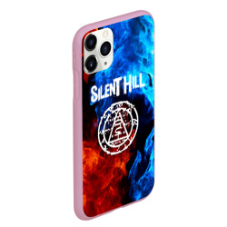 Чехол для iPhone 11 Pro Max матовый Silent hill огненный стиль - фото 2