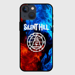 Чехол для iPhone 13 mini Silent hill огненный стиль