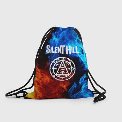 Рюкзак-мешок 3D Silent hill огненный стиль