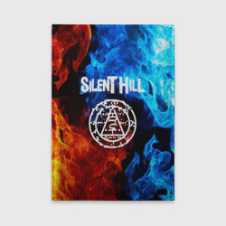Обложка для автодокументов Silent hill огненный стиль