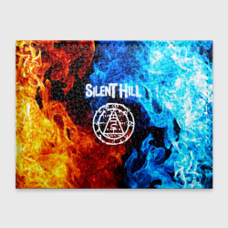 Обложка для студенческого билета Silent hill огненный стиль
