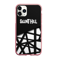 Чехол для iPhone 11 Pro Max матовый Silent Hill геометрия