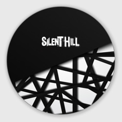 Круглый коврик для мышки Silent Hill геометрия