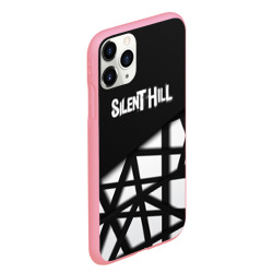 Чехол для iPhone 11 Pro Max матовый Silent Hill геометрия - фото 2