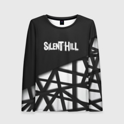 Женский лонгслив 3D Silent Hill геометрия