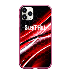 Чехол для iPhone 11 Pro Max матовый Silent hill текстура