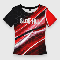 Женская футболка 3D Slim Silent hill текстура