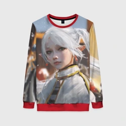 Женский свитшот 3D Портрет Фрирен