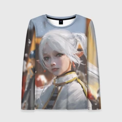 Женский лонгслив 3D Портрет Фрирен