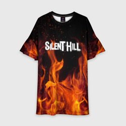 Детское платье 3D Silent hill огонь