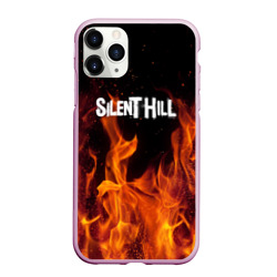 Чехол для iPhone 11 Pro Max матовый Silent hill огонь