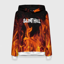 Женская толстовка 3D Silent hill огонь