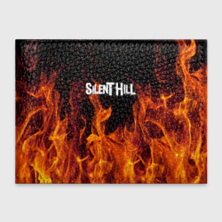 Обложка для студенческого билета Silent hill огонь