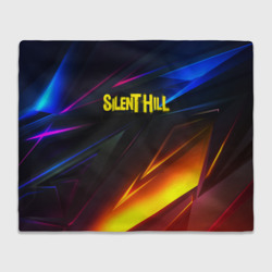 Плед 3D Silent hill stripes neon