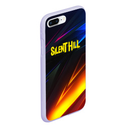 Чехол для iPhone 7Plus/8 Plus матовый Silent hill stripes neon - фото 2