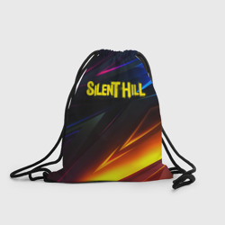 Рюкзак-мешок 3D Silent hill stripes neon