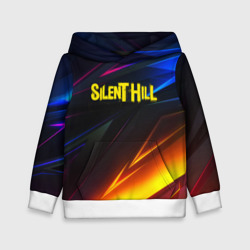 Детская толстовка 3D Silent hill stripes neon