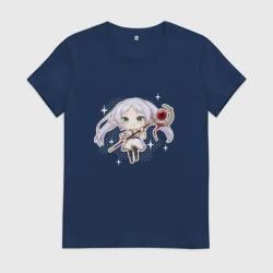 Женская футболка хлопок Чиби Фрирен