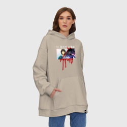 Худи SuperOversize хлопок Поднятие уровня в одиночку - аниме - фото 2