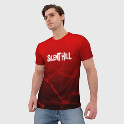 Мужская футболка 3D Silent Hill storm abstraction - фото 2