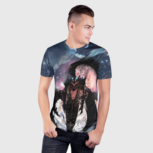 Мужская футболка 3D Slim с принтом Solo Leveling - entity, фото на моделе #1