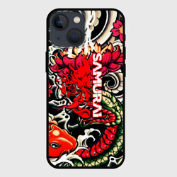 Чехол для iPhone 13 mini Samurai татуировки