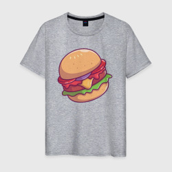 Tasty burger – Футболка из хлопка с принтом купить со скидкой в -20%