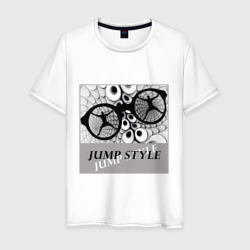 Танцы джампинг стиль – Мужская футболка хлопок с принтом купить со скидкой в -20%