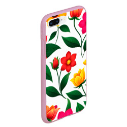 Чехол для iPhone 7Plus/8 Plus матовый Цветочный гарден - фото 2