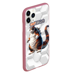 Чехол для iPhone 11 Pro матовый Catzilla big - фото 2