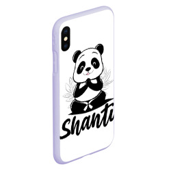 Чехол для iPhone XS Max матовый Шанти панда - фото 2