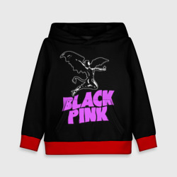 Детская толстовка 3D Black Pink - Sabbath