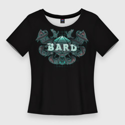 Женская футболка 3D Slim Bard - Dnd