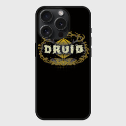 Чехол силиконовый для Apple iPhone 15 Pro матовый Druid - DnD