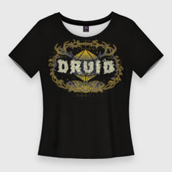 Женская футболка 3D Slim Druid - DnD