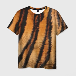 Мужская футболка 3D Тигровая шкура