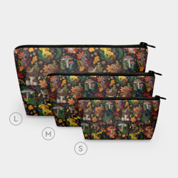 Косметичка 3D Фон с лесными грибами - фото 2