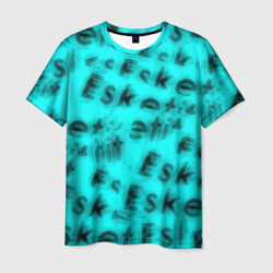 Мужская футболка 3D Esketit Lil Pump blur