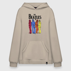 Худи SuperOversize хлопок The Beatles all