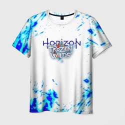 Мужская футболка 3D Horizon Zero Dawn кровь роботов
