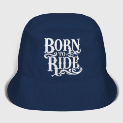 Детская панама хлопок Born to ride - рожденный ездить