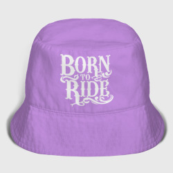 Мужская панама хлопок Born to ride - рожденный ездить