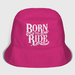 Мужская панама хлопок Born to ride - рожденный ездить