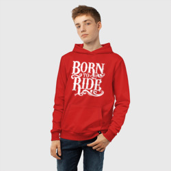 Детская толстовка хлопок Born to ride - рожденный ездить - фото 2