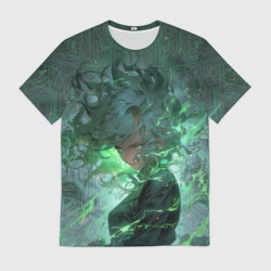 Мужская футболка 3D Могучая Тацумаки