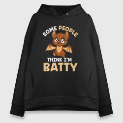 Женское худи Oversize хлопок Batty