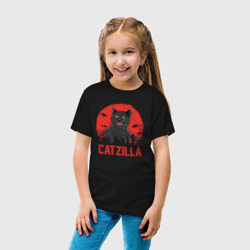 Детская футболка хлопок Catzilla - фото 2