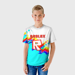 Детская футболка 3D Roblox true color - фото 2