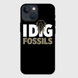 Чехол для iPhone 13 mini I dig fossils 